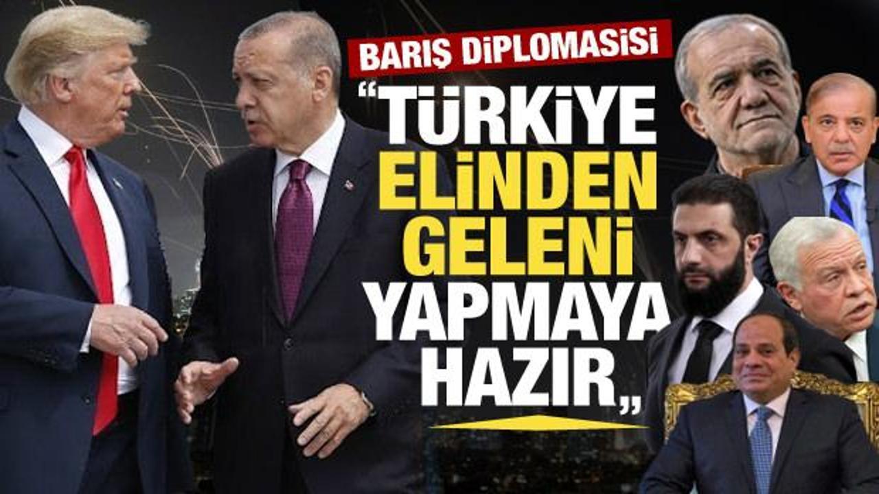 Erdoğan'dan peş peşe 'barış diplomasisi': Trump ile görüştü