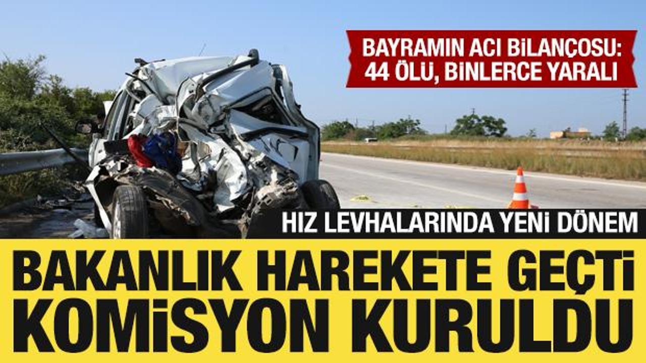 Hız uyarı levhalarının gözden geçirilmesi amacıyla komisyon kuruldu