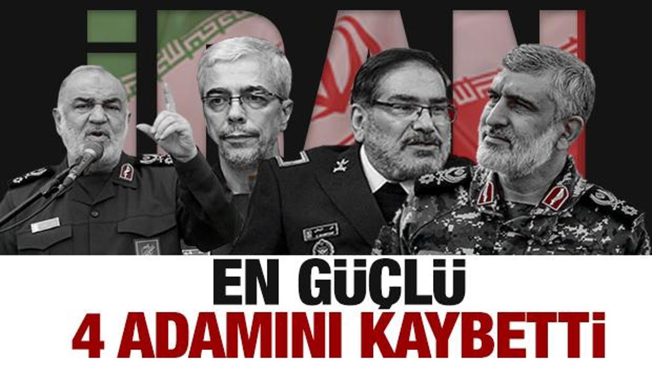 İran en güçlü 4 adamını kaybetti! 
