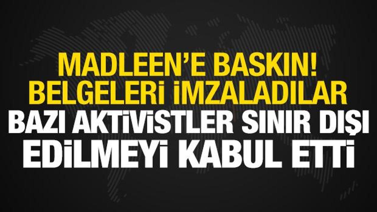 Madleen'e baskın! 4 aktivist sınır dışı edilmeyi kabul etti