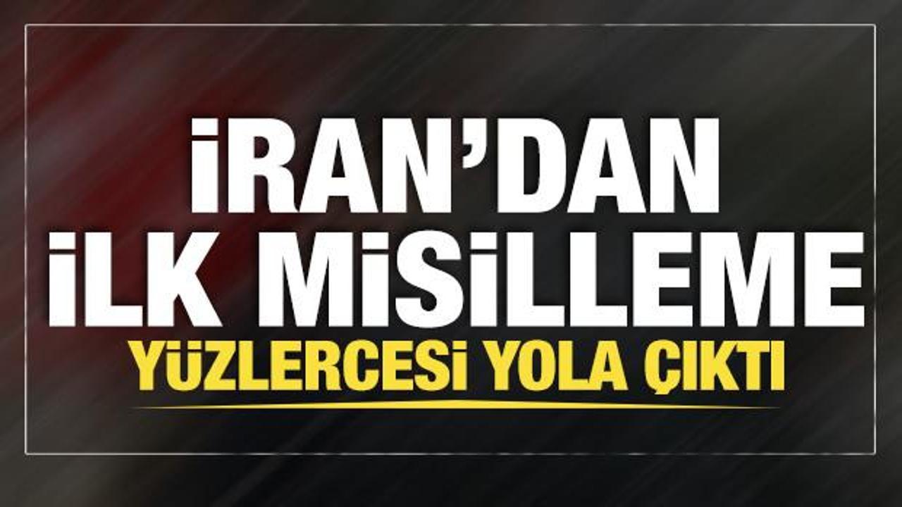 Son dakika: İran'dan İsrail'e karşı ilk misilleme! Yüzlercesi yola çıktı