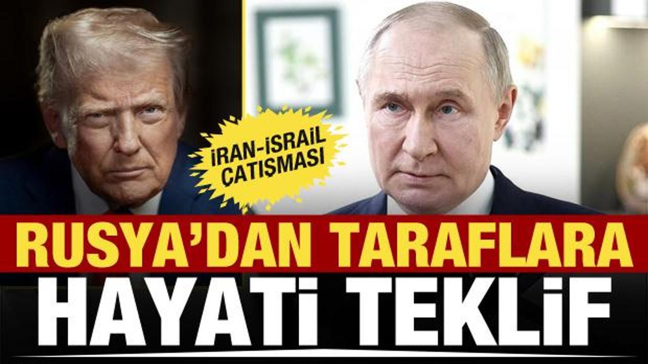 Son dakika! Rusya'dan, İran ile İsrail arasında arabuluculuk teklifi