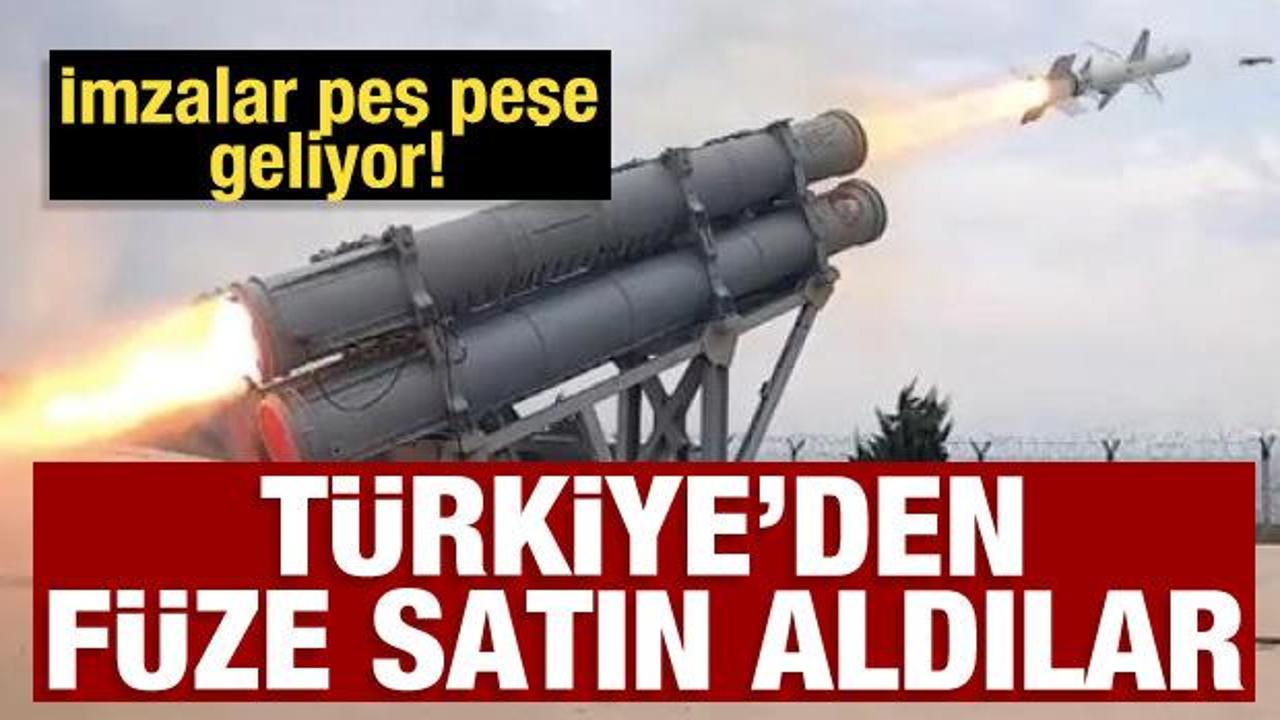 T&uuml;rkiye'den f&uuml;ze satın aldılar: Endonezya'dan ikinci dev sipariş