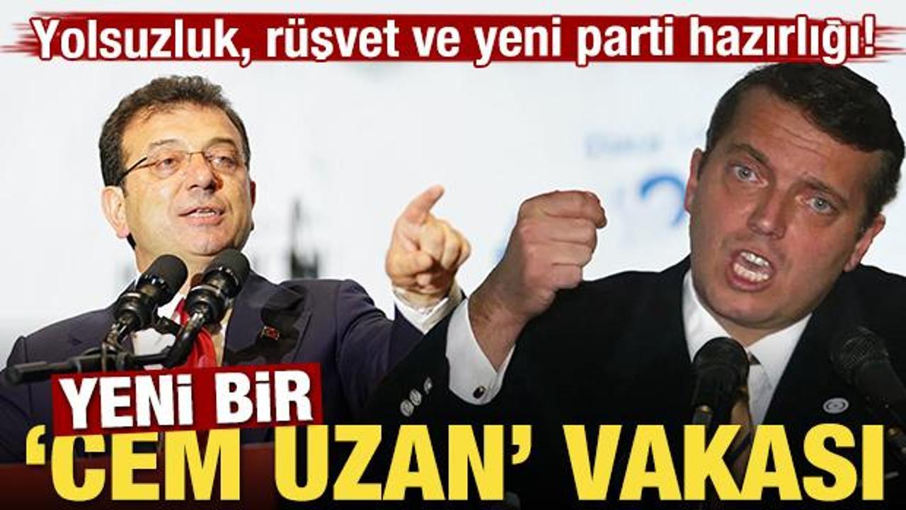 Yolsuzluk, rüşvet ve yeni parti hazırlığı! Yeni bir "Cem Uzan vakası"