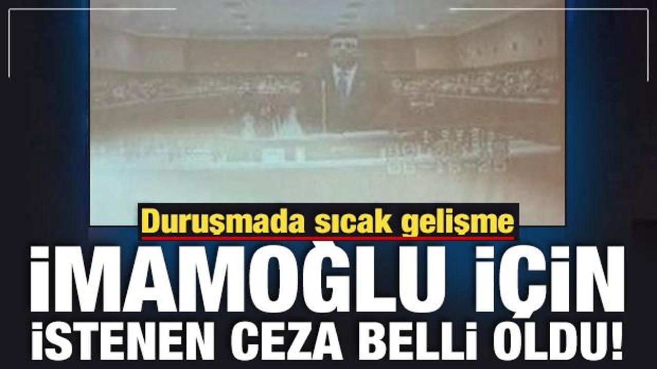 Başsavcı Akın Gürlek ve ailesini tehdit etmişti! İmamoğlu için istenen ceza belli oldu