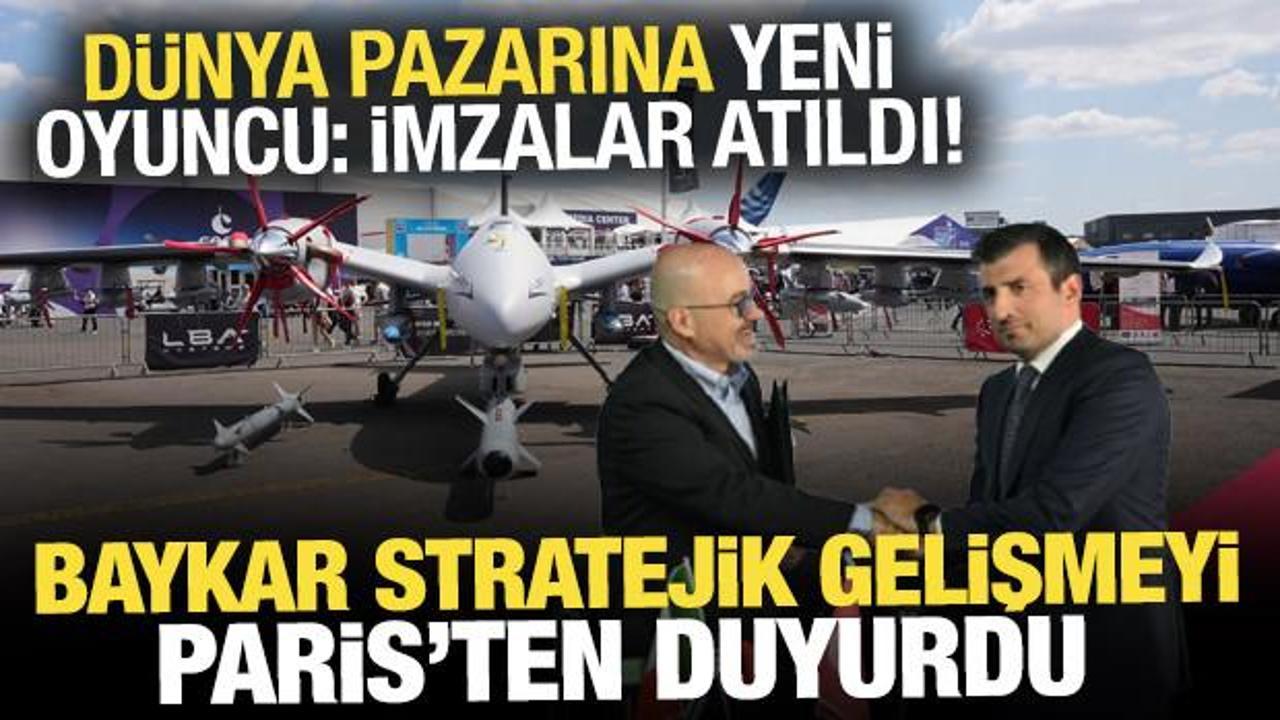 Baykar ve Leonardo'dan ortak girişim: Anlaşma yapıldı