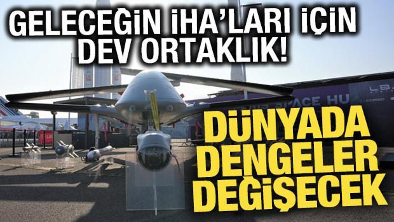 Dünyada dengeler değişecek! Geleceğin İHA'ları için dev ortaklık