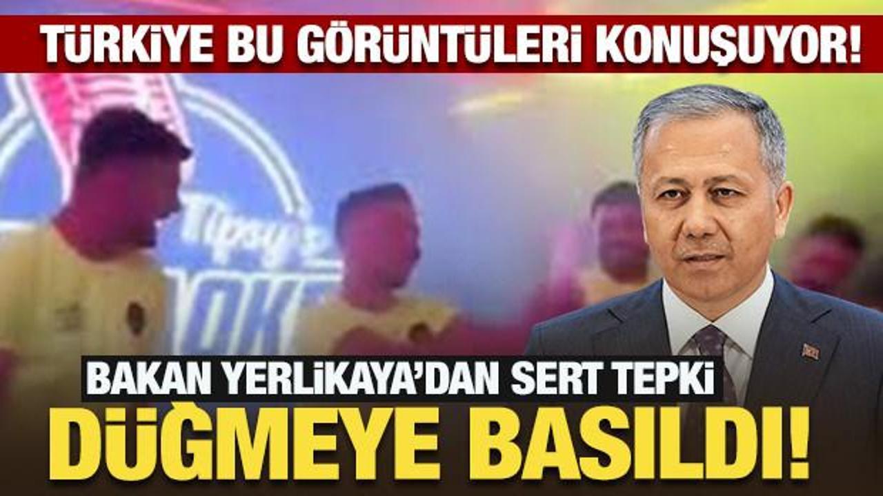 Marmaris'deki çirkin görüntülere ilişkin Bakan Yerlikaya'dan sert tepki