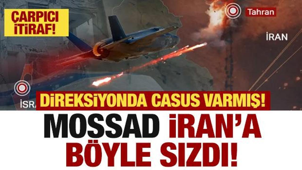 Mossad İran'a böyle sızmış! Direksiyonda meğer casus varmış!