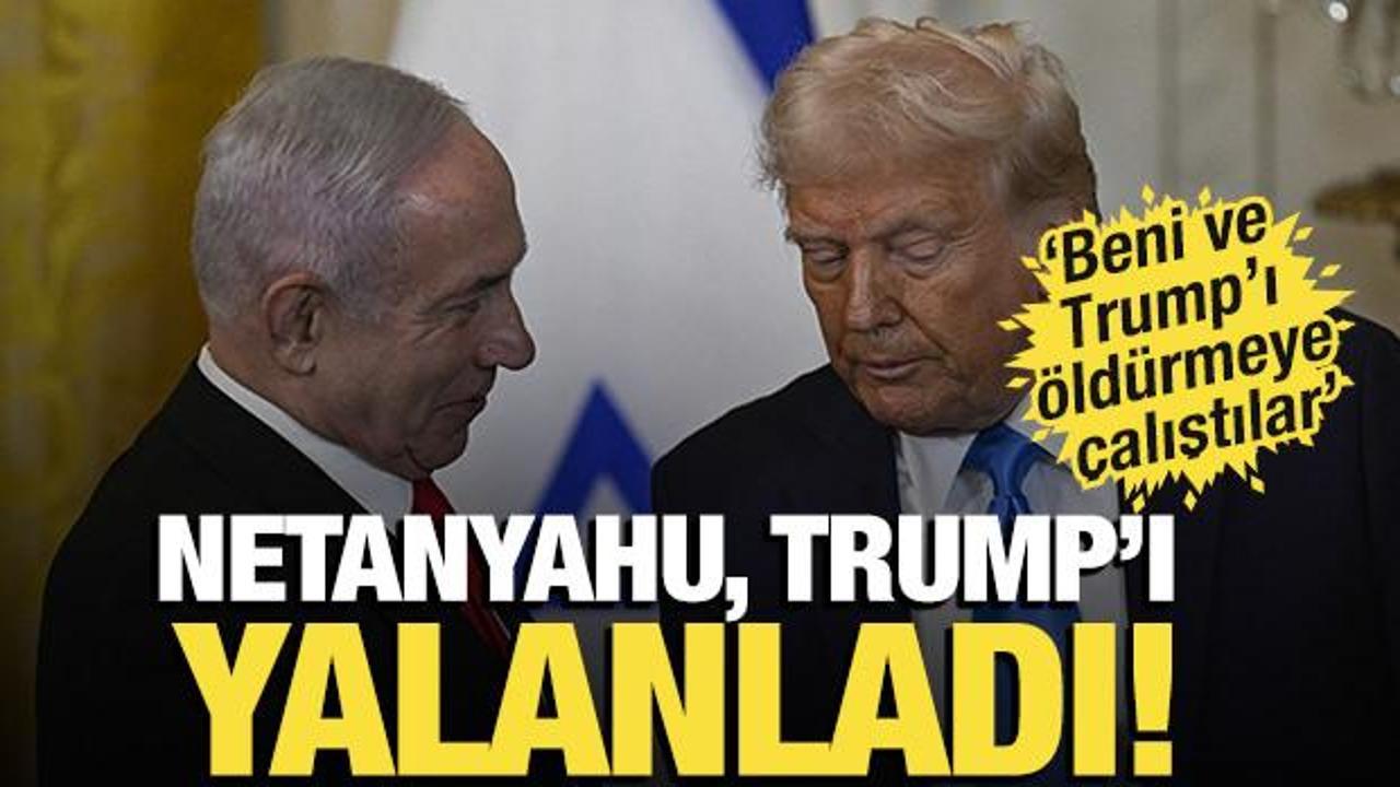 Netanyahu, Trump'ı yalanladı 'ABD yardım ediyor'