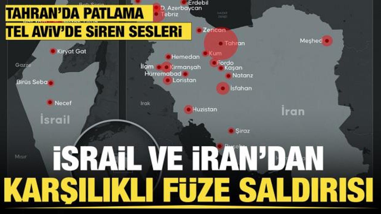 Son dakika... İran'dan İsrail'e yeni füze dalgası! Devrim Muhafızları: Bizi takip edin"