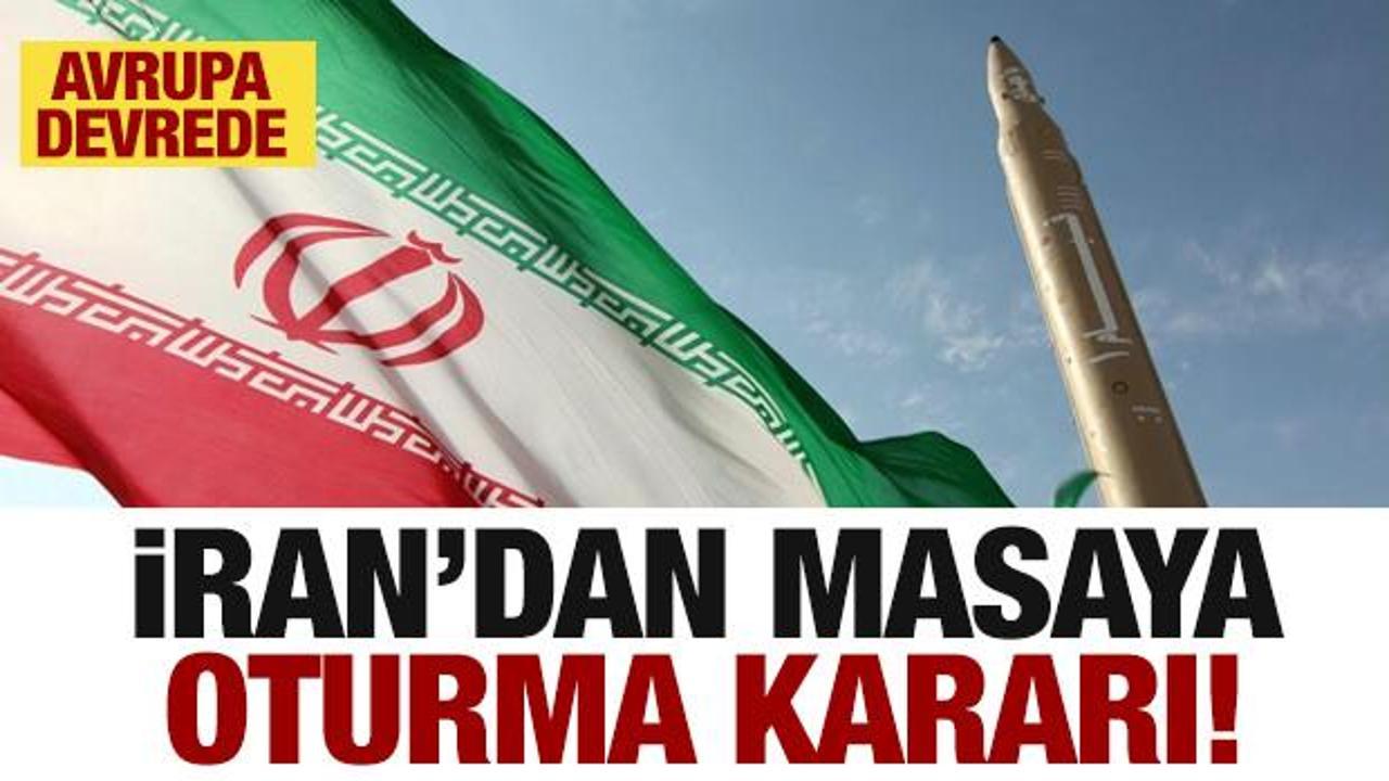 Son dakika haberi...İran'dan masaya oturma kararı