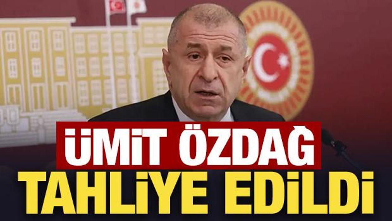 Son Dakika... &Uuml;mit &Ouml;zdağ hakkında tahliye edildi!