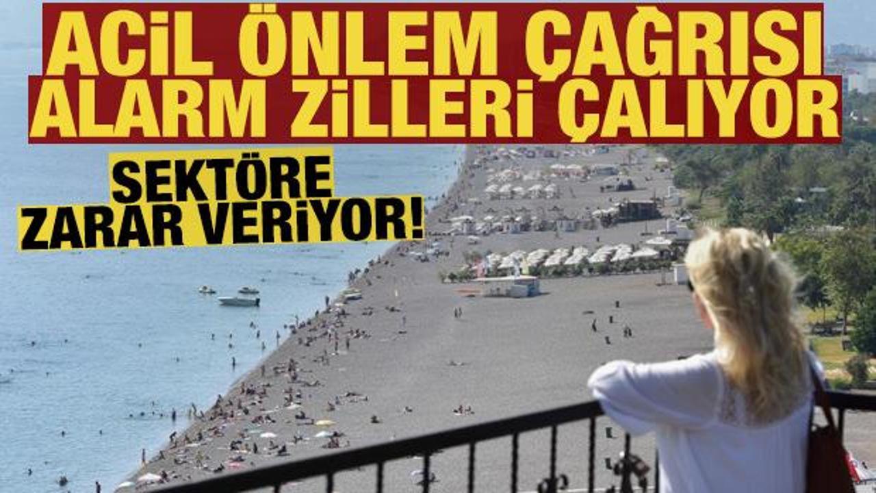 Turizmde alarm zilleri &ccedil;alıyor: Sekt&ouml;r temsilcilerinden acil &ouml;nlem &ccedil;ağrısı
