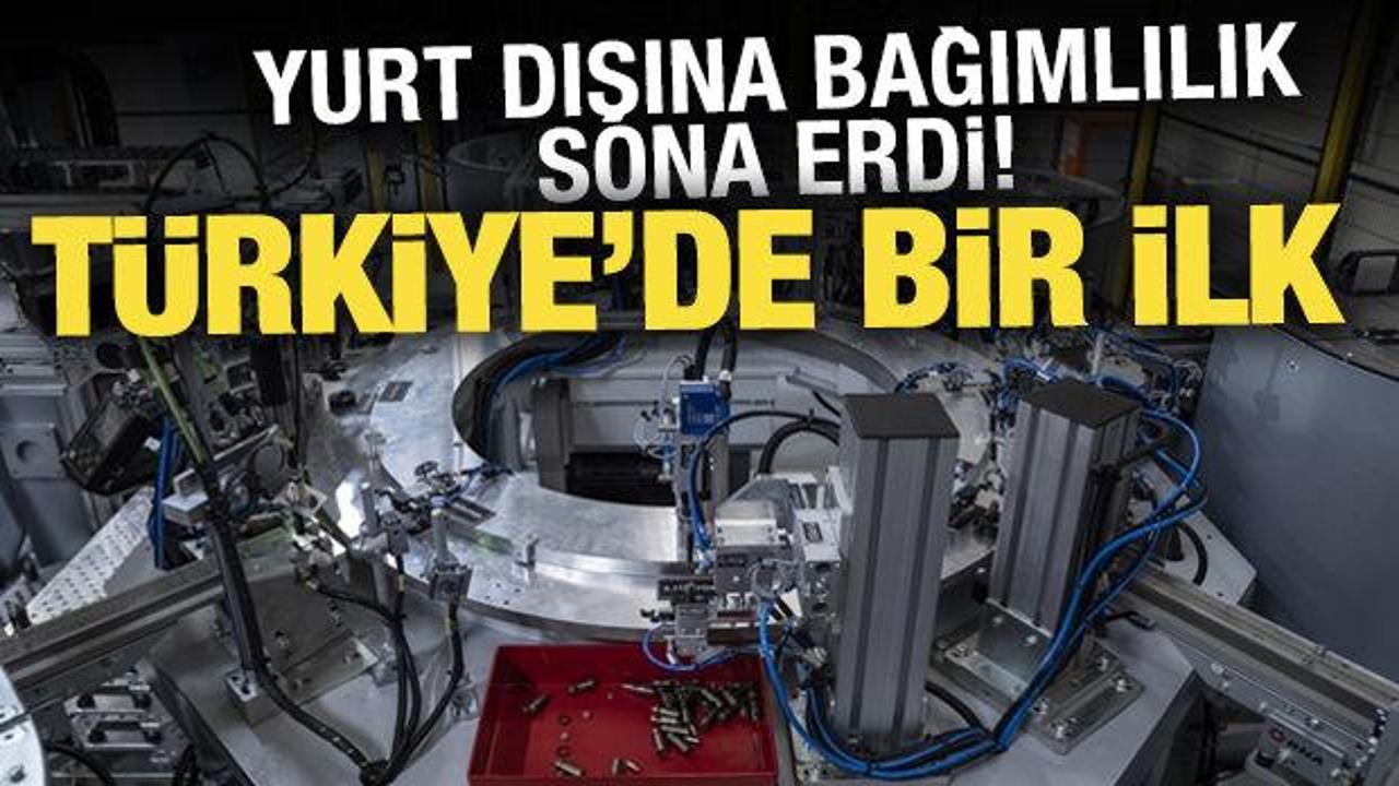 Türkiye'de ilk! Yurt dışına bağımlılık sona erdi
