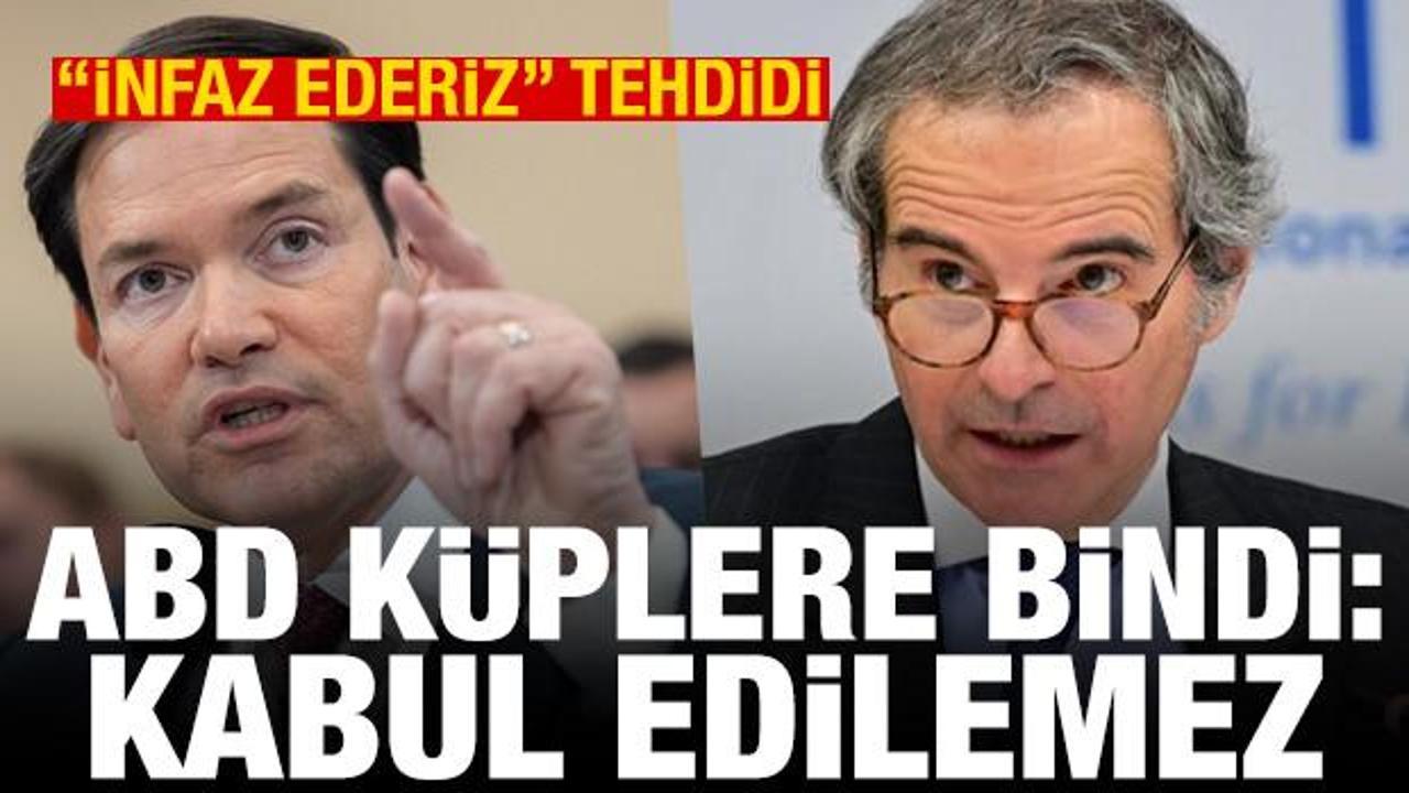 ABD'den İran'a "Grossi" tepkisi: Kabul edilemez