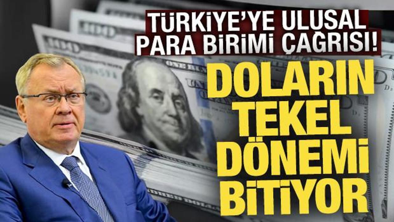 Doların tekel d&ouml;nemi bitiyor! T&uuml;rkiye'ye ulusal para birimi &ccedil;ağrısı