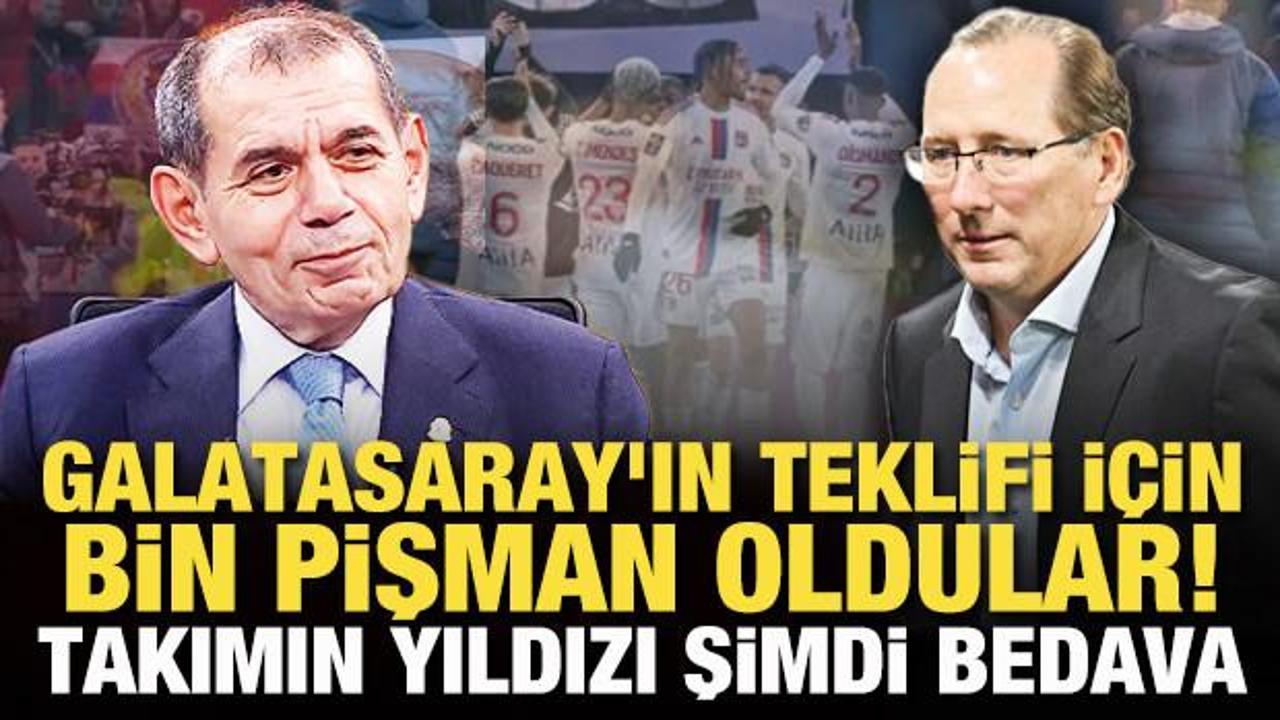 Galatasaray'ın teklifi için bin pişman oldular! Takımın yıldızı bedava ayrılabilir