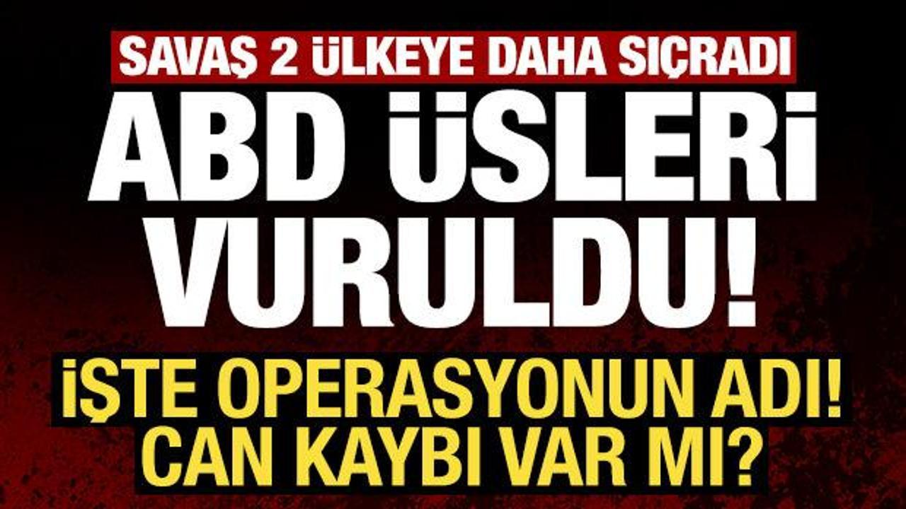 İran son dakika duyurdu, savaş 2 &uuml;lkeye daha sı&ccedil;radı! ABD &uuml;sleri peş peşe vuruldu...
