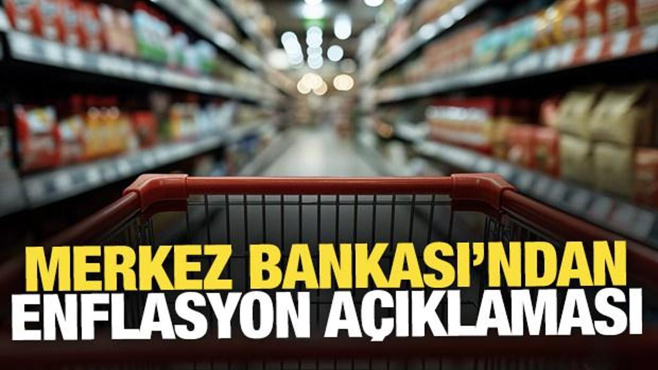 Merkez Bankası'ndan enflasyon a&ccedil;ıklaması