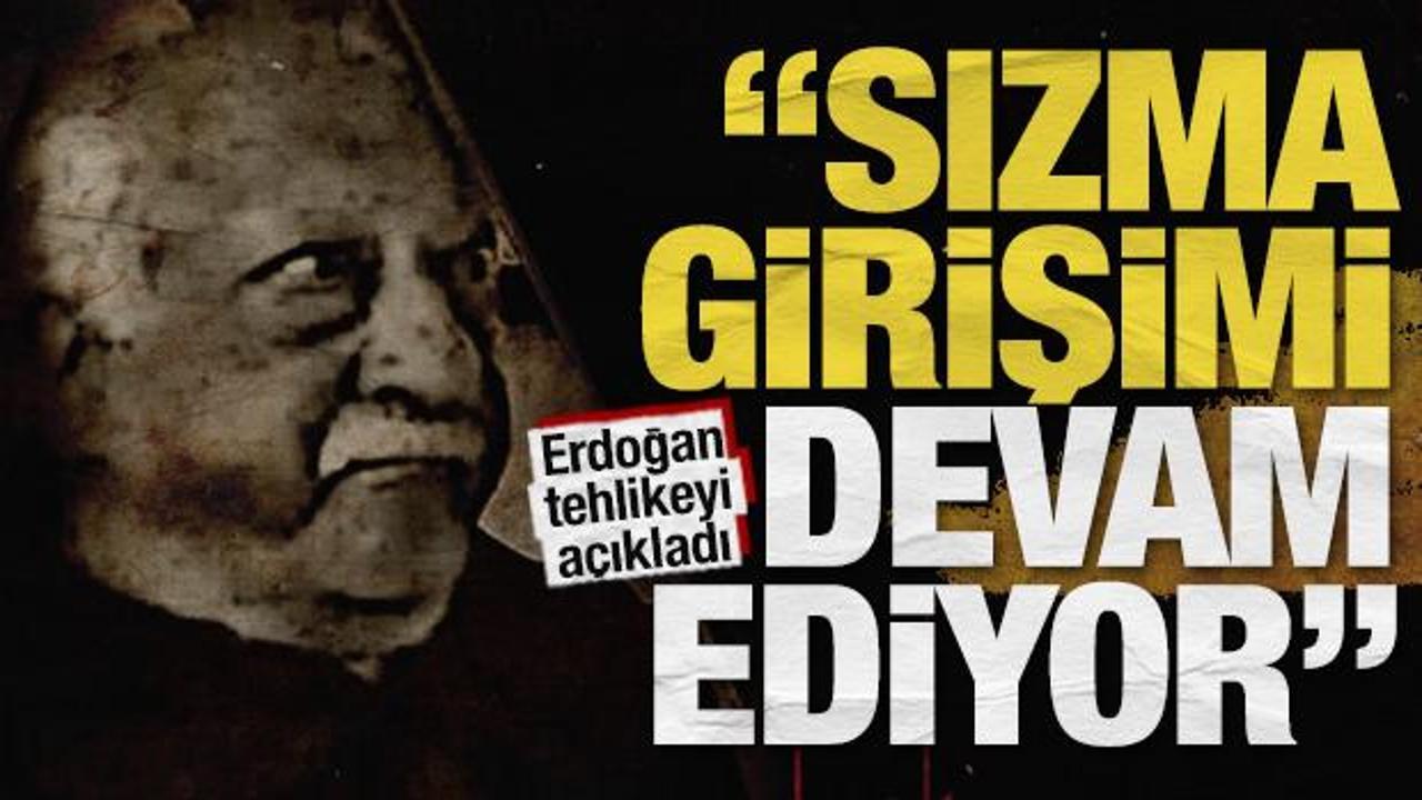 SON DAKİKA: Cumhurbaşkanı Erdoğan'dan FETÖ mesajı: ‘Hala sızmaya çalışıyorlar’