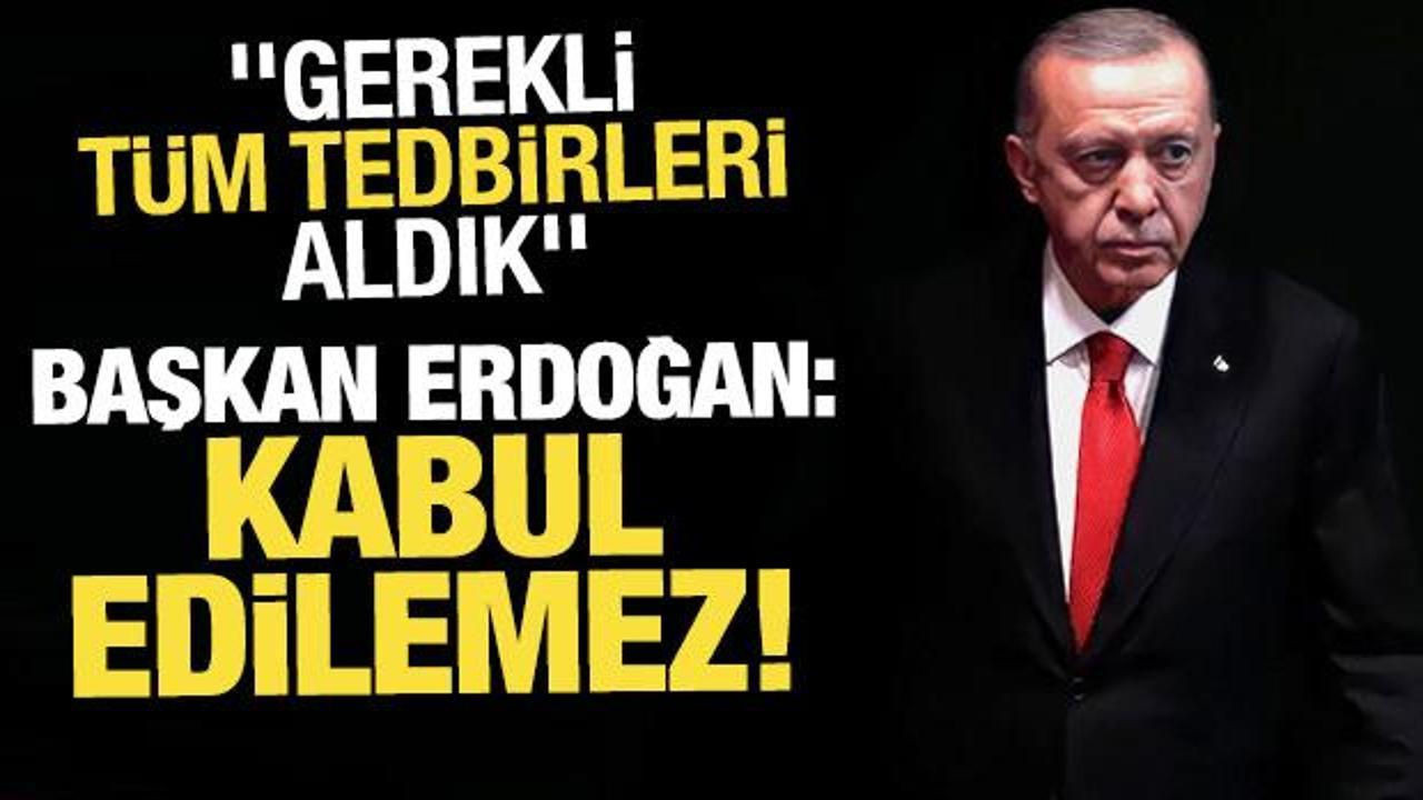 Son dakika haberi... Erdoğan: İran'a karşı saldırı kabul edilemez