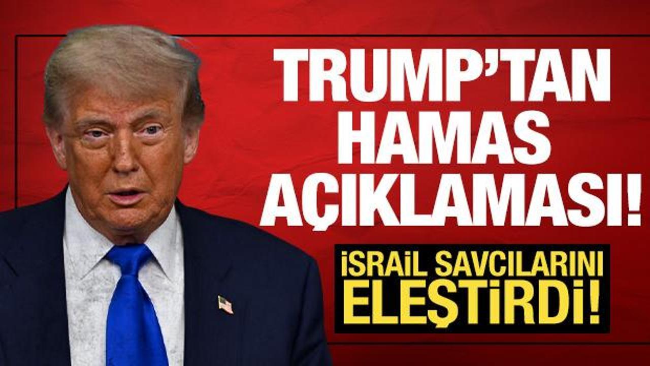 Trump'tan 'Hamas' açıklaması! Anlaşma sürecinde