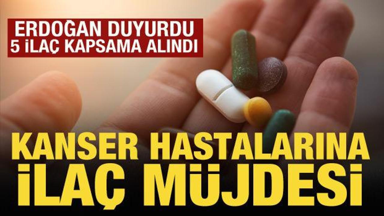 Cumhurbaşkanı Erdoğan'dan kanser hastalarına akıllı ilaç müjdesi