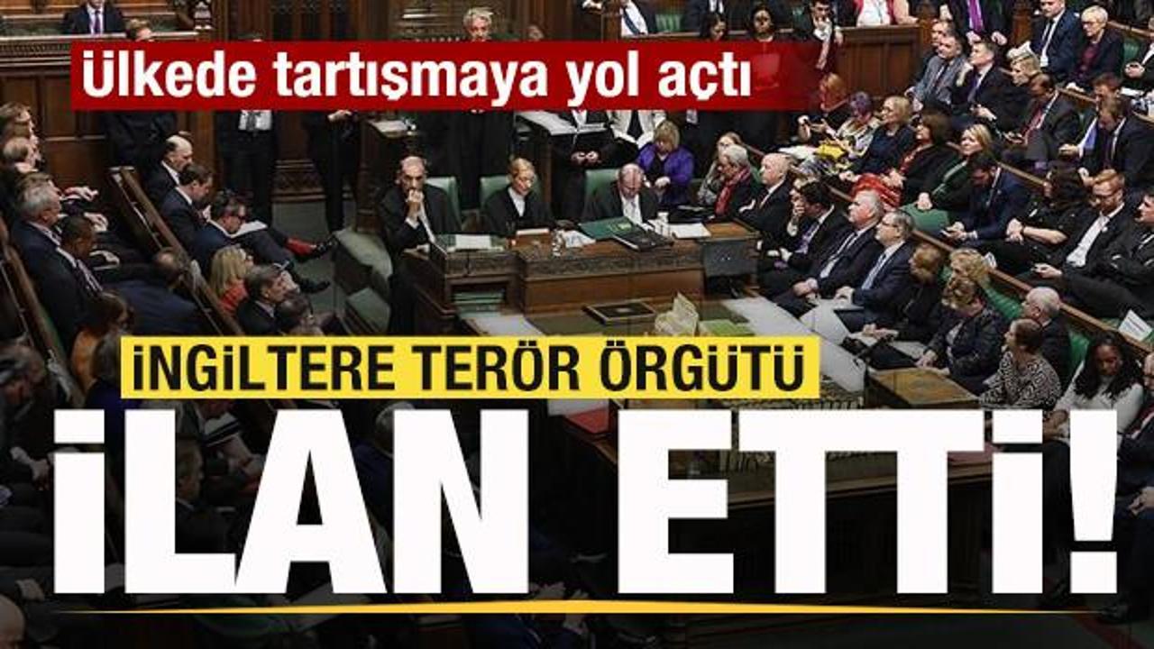 İngitere Palestine Action'ı ter&ouml;r &ouml;rg&uuml;t&uuml; ilan etti! Tasarı onaylandı