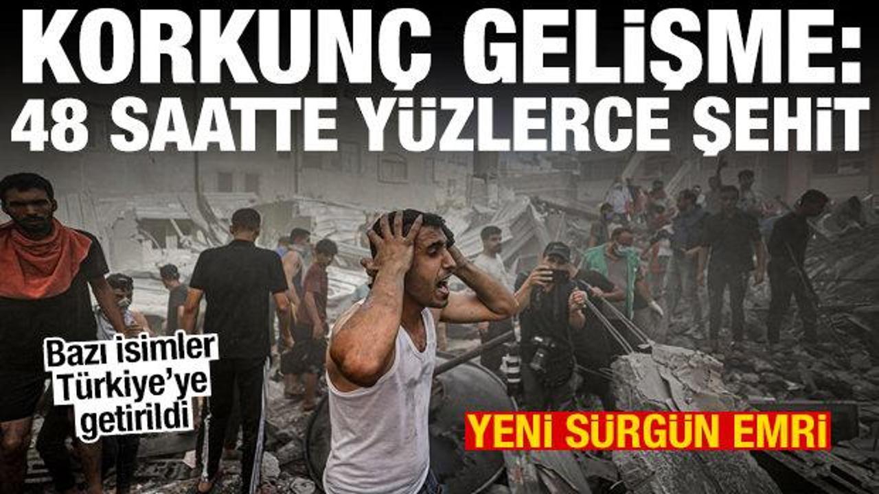 İsrail'den 48 saatte 26 katliam! Yüzlerce can kaybı var