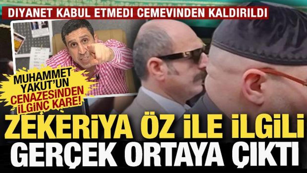 Muhammet Yakut'un cenazesinde ilginç kare: Zekeriya Öz ile ilgili gerçek ortaya çıktı