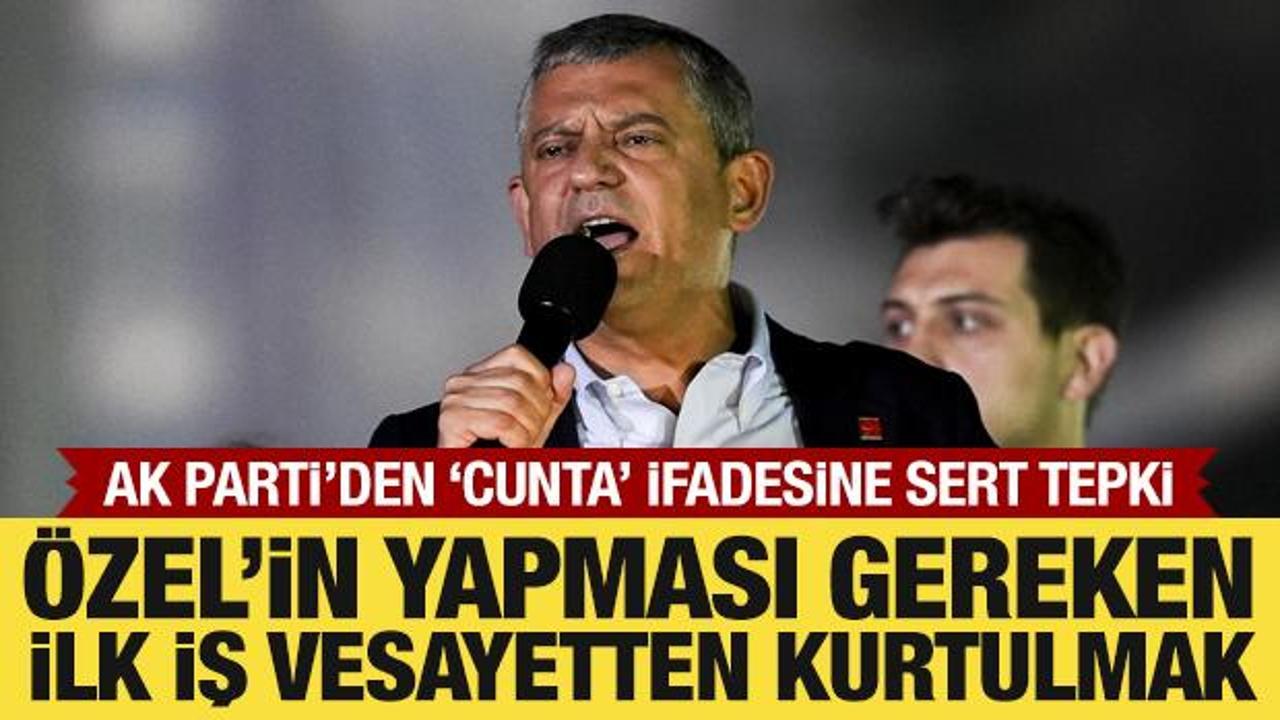 &Ouml;mer &Ccedil;elik'ten &Ouml;zg&uuml;r &Ouml;zel'e 'cunta' tepkisi