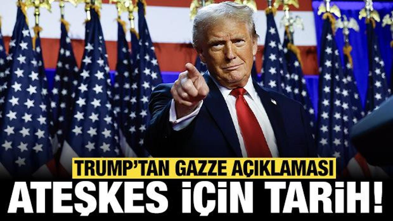 ABD Başkanı Trump'tan Gazze a&ccedil;ıklaması: Beyaz Saray'da g&ouml;r&uuml;şeceğiz!