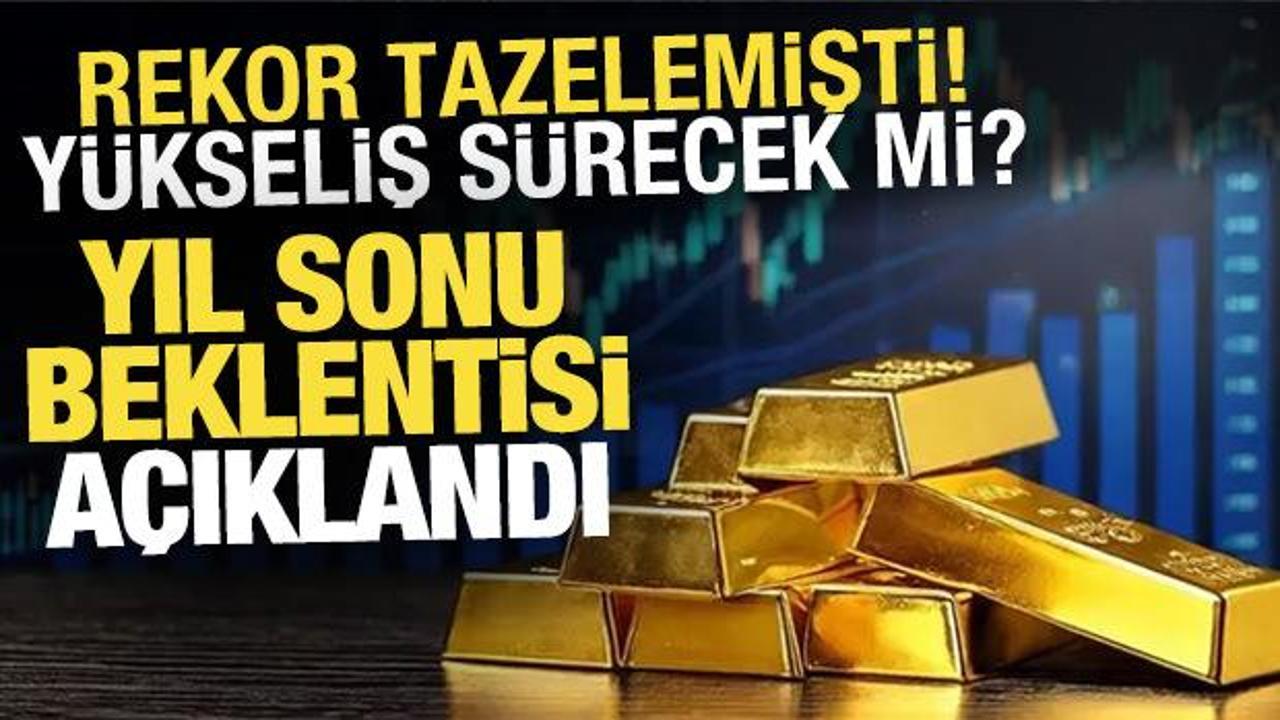 Altının onsu ilk yarıda yatırımcısının yüzünü güldürdü