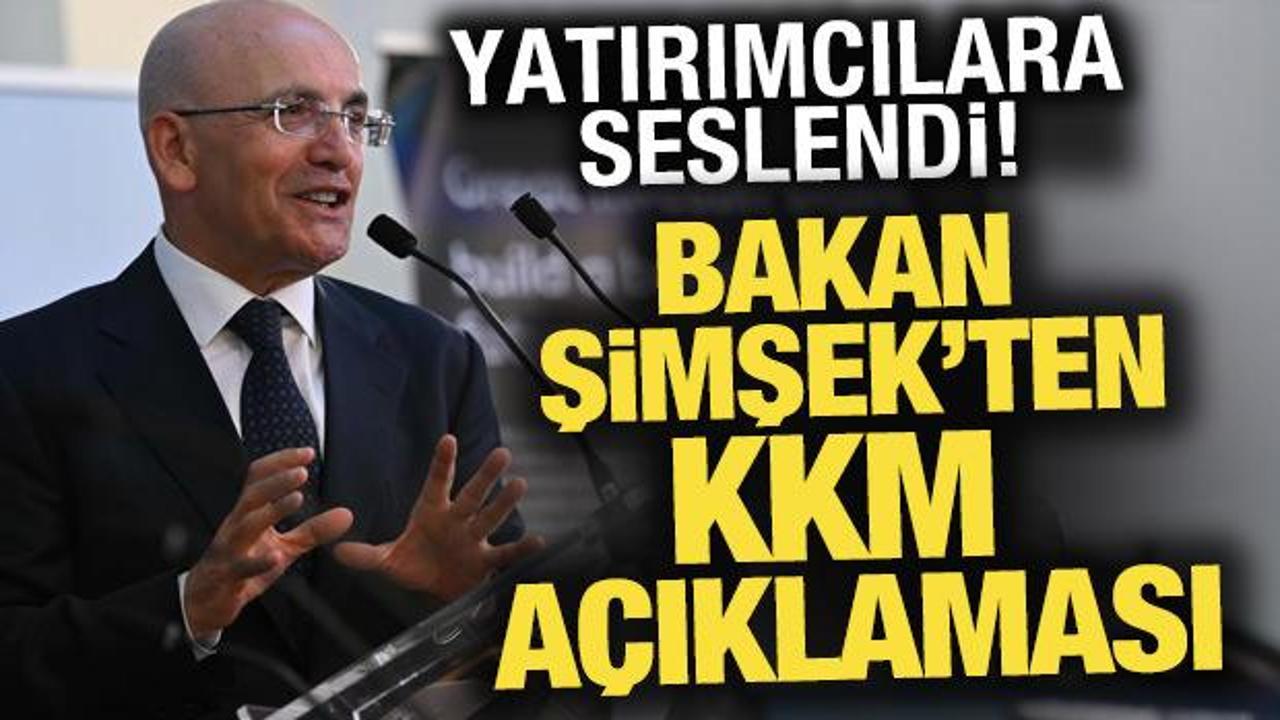 Bakan Şimşek: T&uuml;rk Lirası'ndaki oynaklık &ouml;nemli &ouml;l&ccedil;&uuml;de azaldı