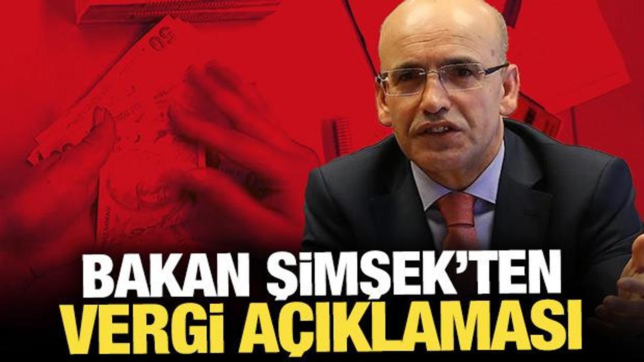 Bakan Şimşek'ten vergi denetimi paylaşımı