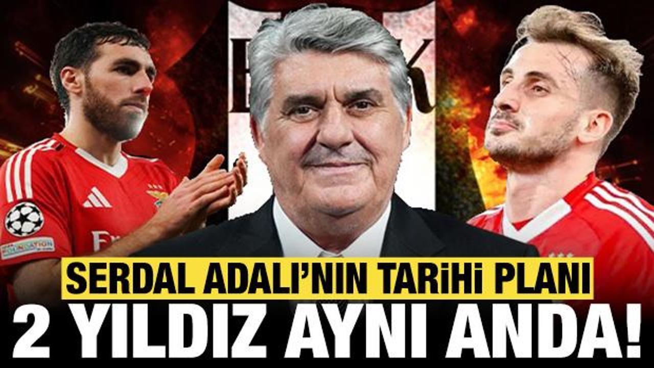 Beşiktaş Başkanı Serdal Adalı Galatasaraylıları çıldırtacak: Orkun ve Kerem aynı anda!