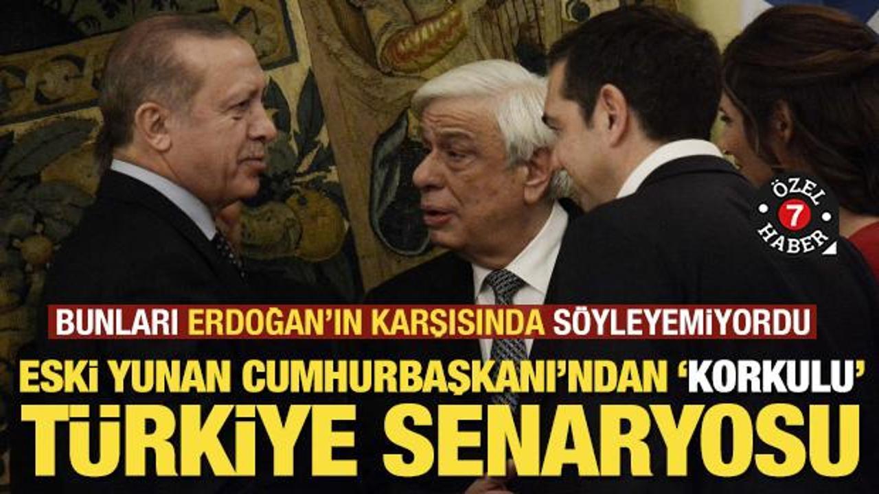 Eski Yunan Cumhurbaşkanı'ndan 'korkulu' Türkiye senaryosu: Kıbrıs, Ege, Batı Trakya...