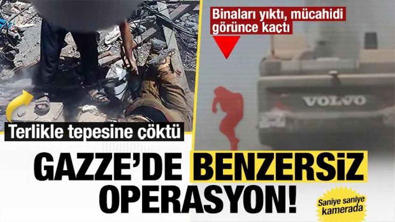 Gazze'de benzersiz operasyon! Terlikle İsrail askerinin ensesine &ccedil;&ouml;kt&uuml;