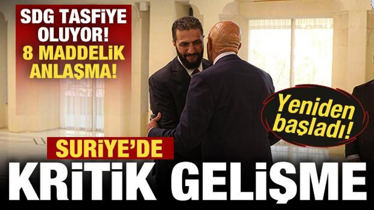 Suriye'de kritik gelişme! Şara, Barrack ve Abdi ile bir araya geldi! Yeniden başladı