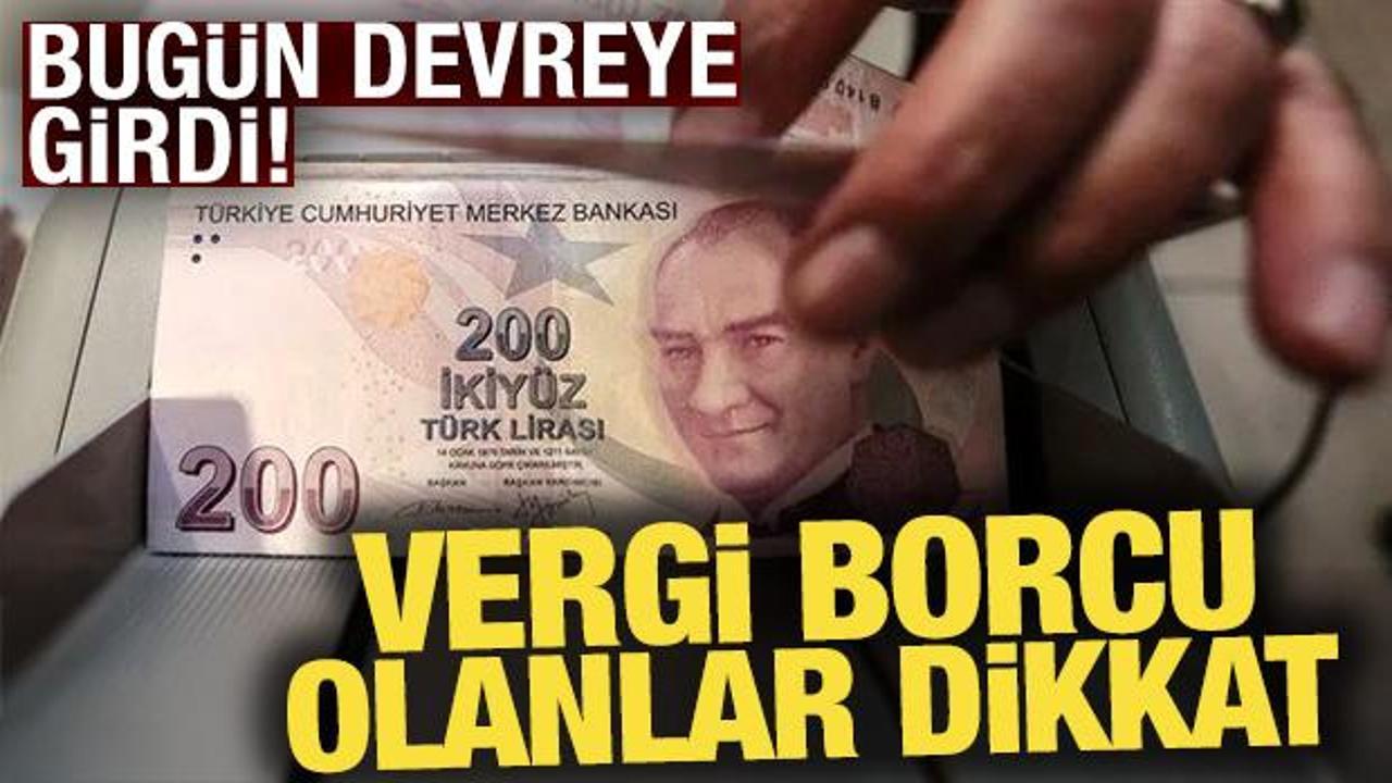 Vergi borçlarının taksitlendirilmesinde tecil tutarı değişti