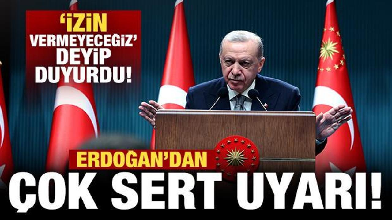 Erdoğan'dan son dakika çağrısı! "İzin vermeyeceğiz" deyip duyurdu! Flaş LGS tepkisi