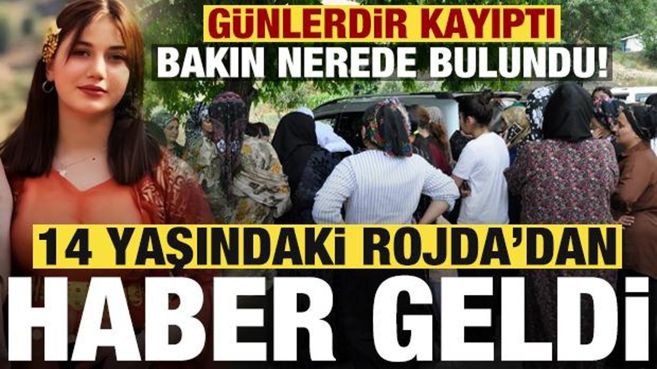 G&uuml;nlerdir aranan 14 yaşındaki Rojda Asmin'den son dakika haberi geldi!