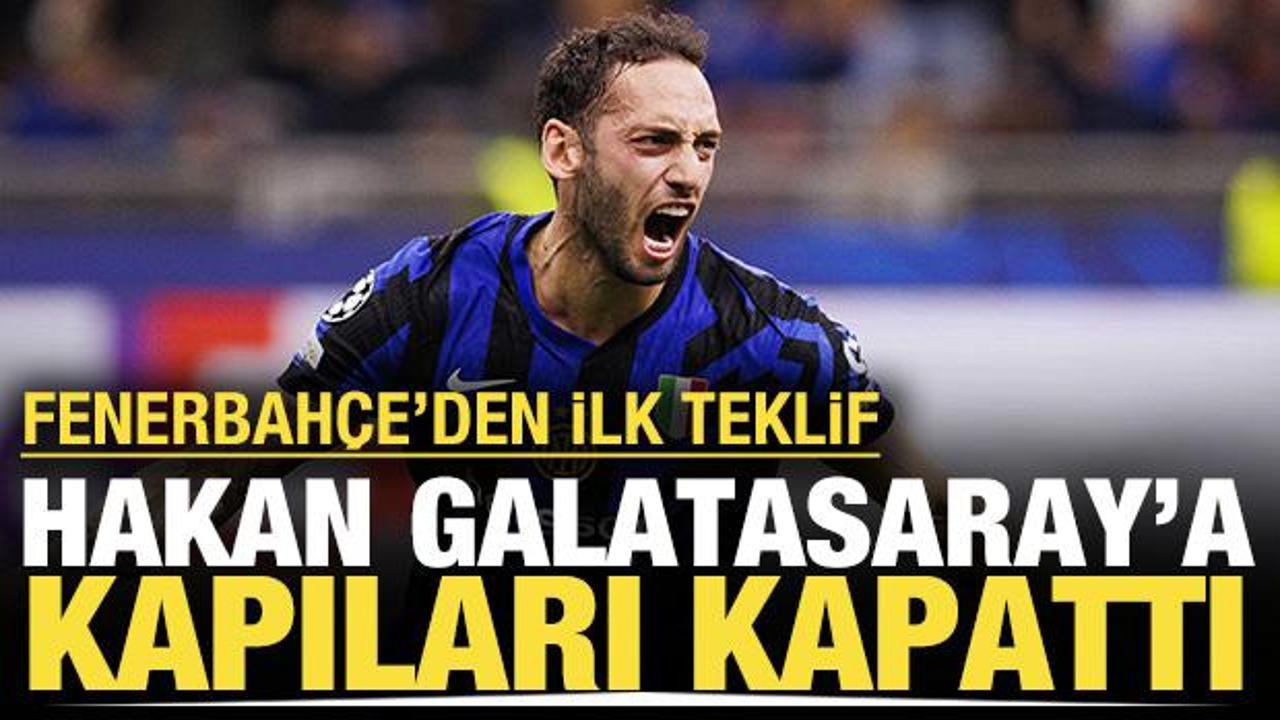 Hakan Galatasaray'a kapıları kapattı: Fenerbah&ccedil;e'den ilk teklif