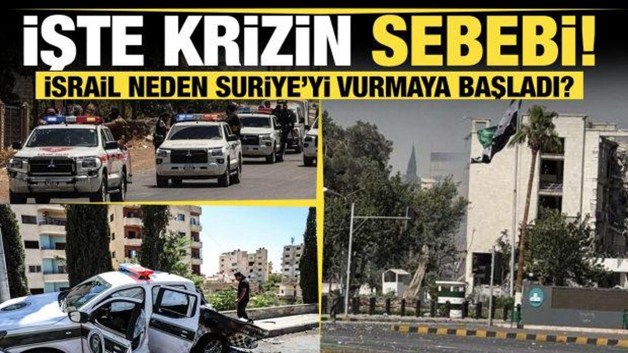 İsrail neden Suriye’yi vurmaya başladı? İşte krizin sebebi!
