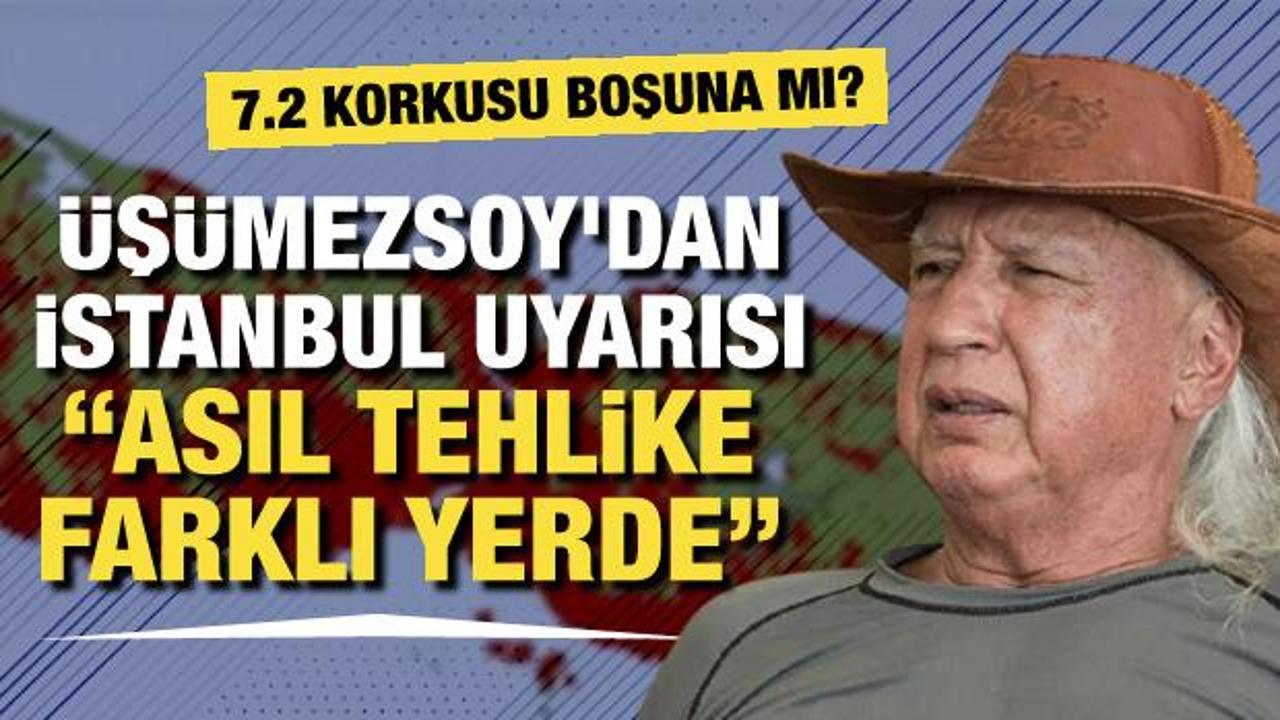 İstanbul'da deprem haritası değişti! Şener Üşümezsoy asıl tehlikeli yeri işaret etti