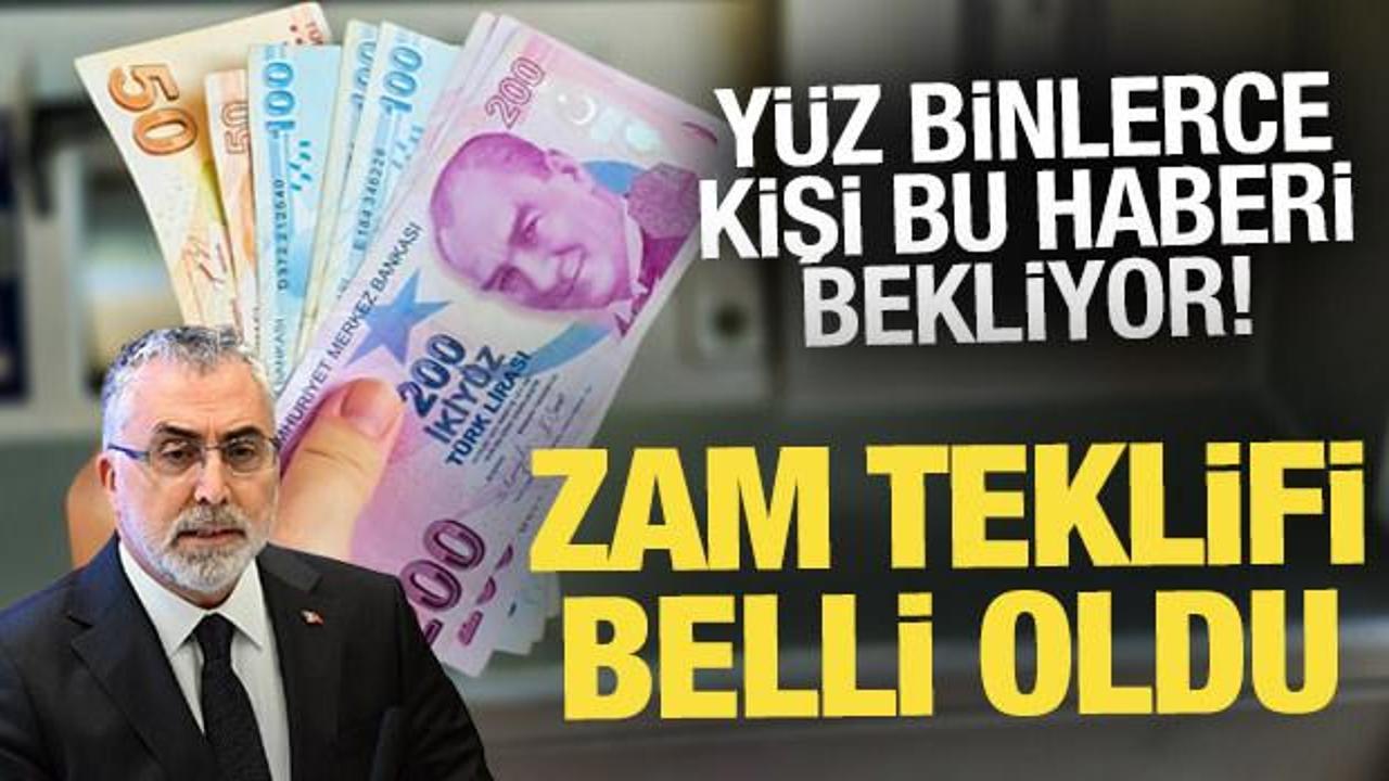 Kamu iş&ccedil;isinin zam teklifi belli oldu