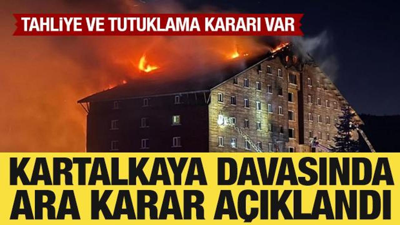 Kartalkaya davasında ara karar açıklandı
