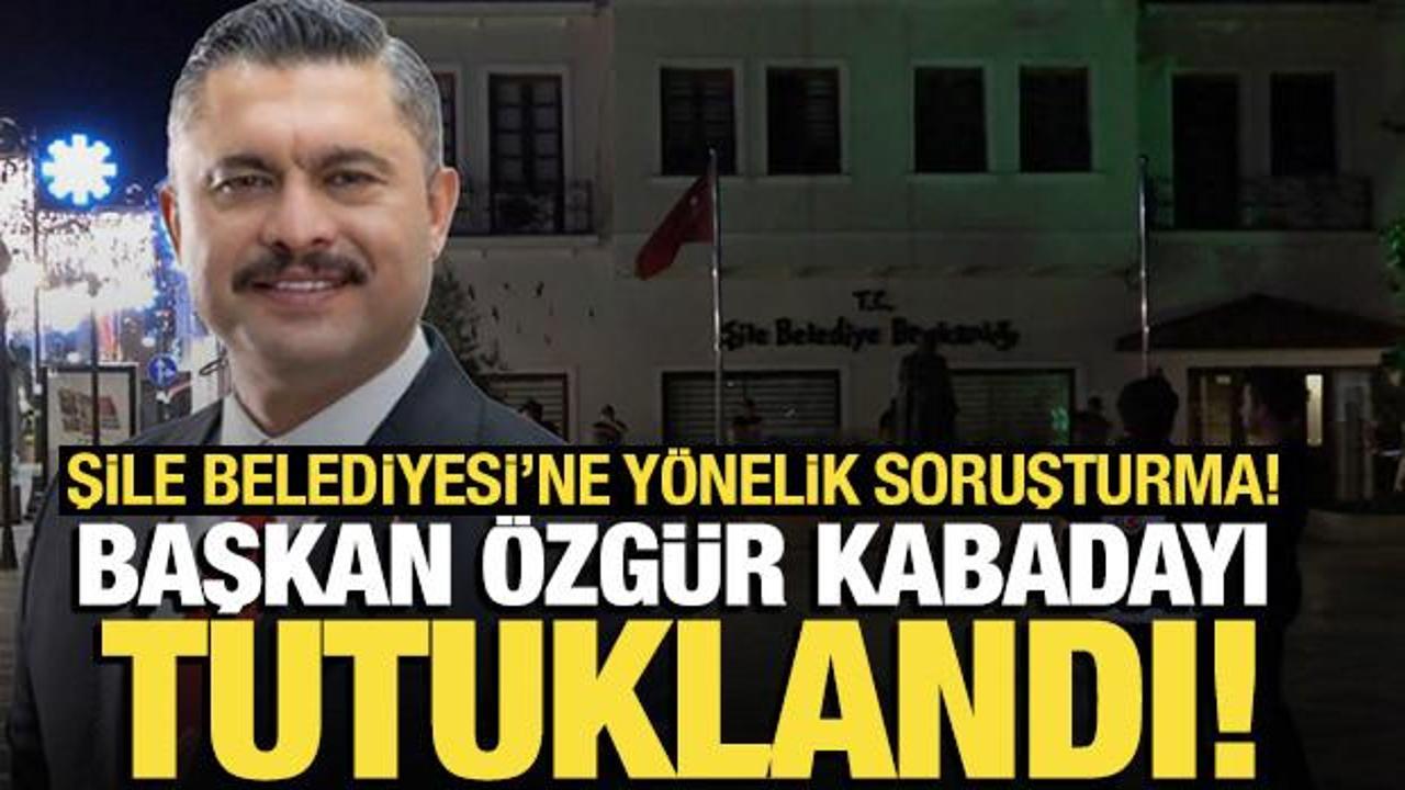 Şile Belediye Başkanı Kabadayı'nın da arasında bulunduğu 5 ş&uuml;pheli tutuklandı