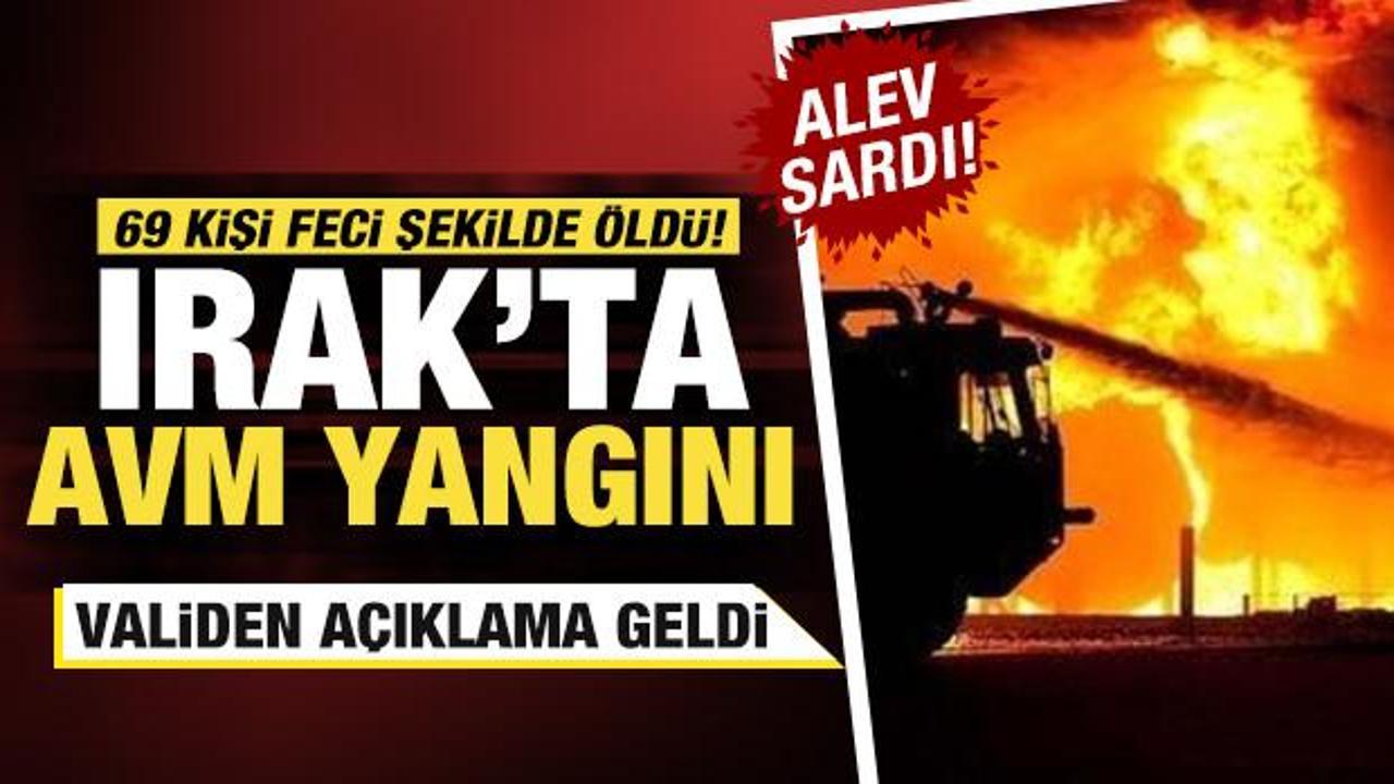 Son dakika... Irak'ta AVM yangını: Can kaybı 69'a &ccedil;ıktı!
